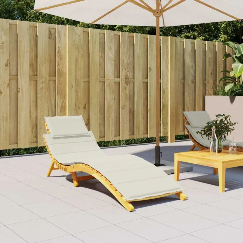 Stoelkussen voor frisse uitstraling en oorspronkelijke vorm 186x58x4 cm - Stoelkussens