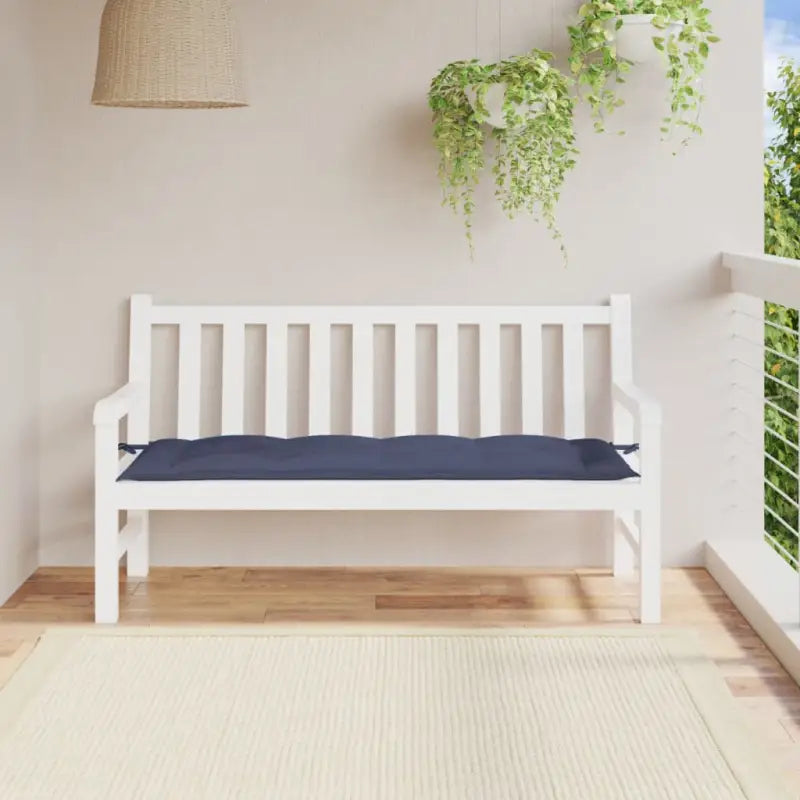 Stoelkussens met frisse uitstraling en duurzame oxford stof - Marineblauw / 150 x 50 x 7 cm / 1 - Stoelkussens