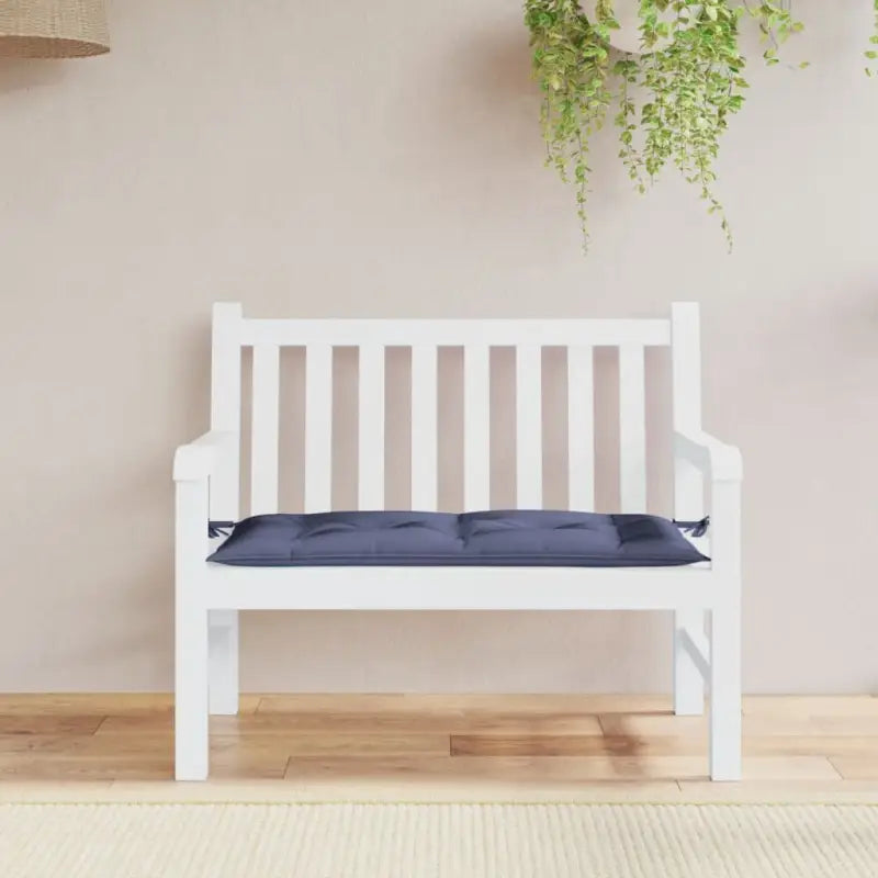 Stoelkussens met frisse uitstraling en duurzame oxford stof - Marineblauw / 100 x 50 x 7 cm / 1 - Stoelkussens