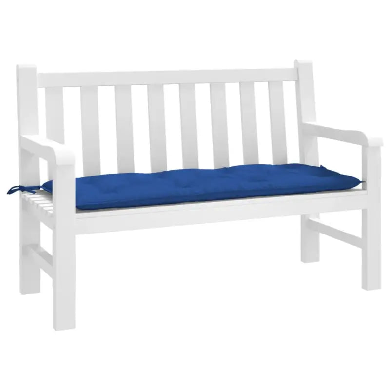 Stoelkussens met frisse uitstraling en duurzame oxford stof - Blauw / 120 x 50 x 7 cm / 1 - Stoelkussens