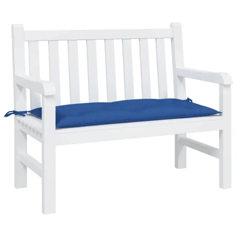 Stoelkussens met frisse uitstraling en duurzame oxford stof - Blauw / 100 x 50 x 7 cm / 1 - Stoelkussens
