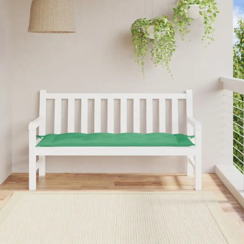 Stoelkussens met frisse uitstraling en duurzame oxford stof - Groen / 150 x 50 x 7 cm / 1 - Stoelkussens