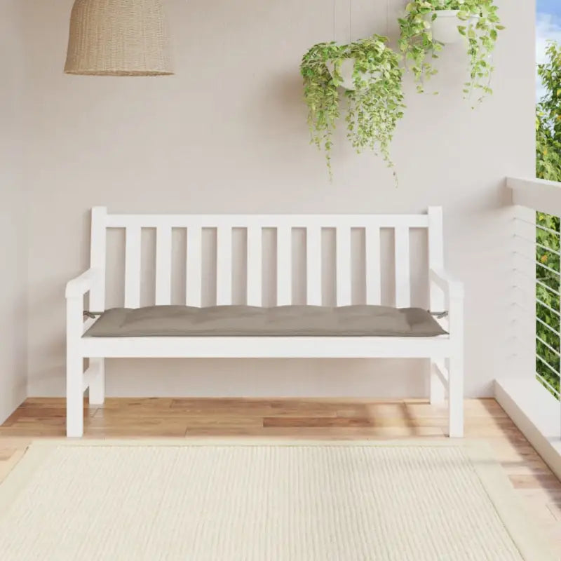 Stoelkussens met frisse uitstraling en duurzame oxford stof - Taupe / 150 x 50 x 7 cm / 1 - Stoelkussens