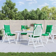 Stoelkussens met hoge rug van oxford stof voor een frisse uitstraling - Stoelkussens