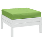 Stoelkussens met holle vezel voor een frisse uitstraling in je buitenruimte - Groen / 1 / Voetensteun - Stoelkussens