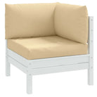 Stoelkussens met holle vezel voor een frisse uitstraling in je buitenruimte - Beige / 1 / Hoekbank - Stoelkussens