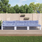 Stoelkussens voor een frisse uitstraling en behoud van oorspronkelijke vorm - Blauw en wit / 7 - Stoelkussens