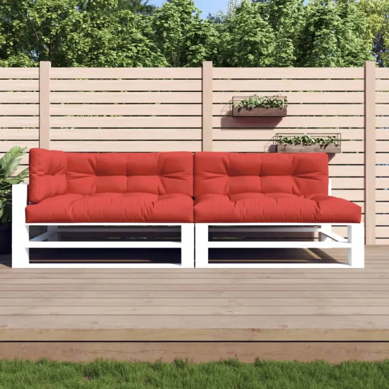 Stoelkussens voor een frisse uitstraling en behoud van de oorspronkelijke vorm - Rood / 5 - Stoelkussens