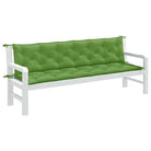 Stoelkussens voor een frisse uitstraling en behoud van oorspronkelijke vorm - groen mix / 200 x 50 x 7 cm / 1