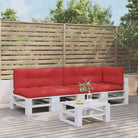 Stoelkussens voor een frisse uitstraling en behoud van oorspronkelijke vorm - Rood / 5 - Stoelkussens