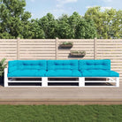 Stoelkussens voor een frisse uitstraling en behoud van oorspronkelijke vorm - Turquoise / 7 - Stoelkussens