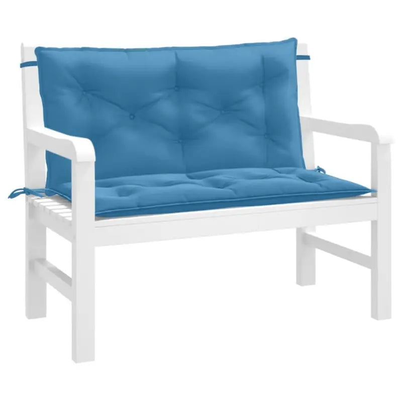 Stoelkussens voor een frisse uitstraling en behoud van oorspronkelijke vorm - blauw mix / 100 x 50 x 7 cm / 1