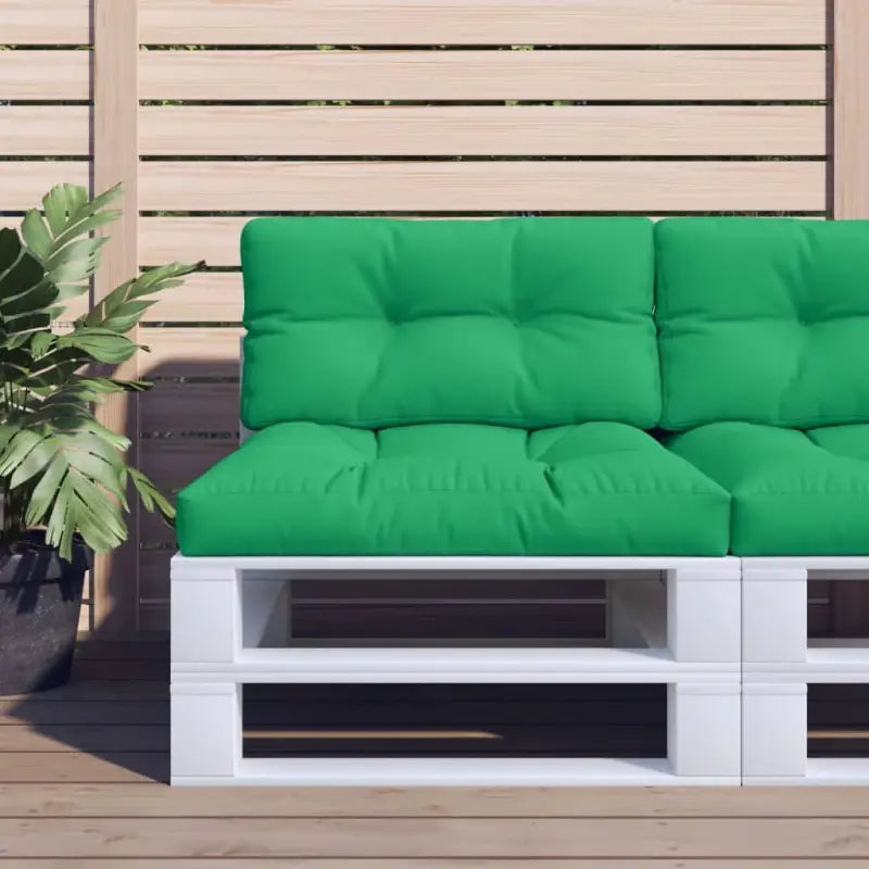 Stoelkussens voor een frisse uitstraling en behouden oorspronkelijke vorm - Groen / 80 x 80 x 12 cm / 1 - Stoelkussens