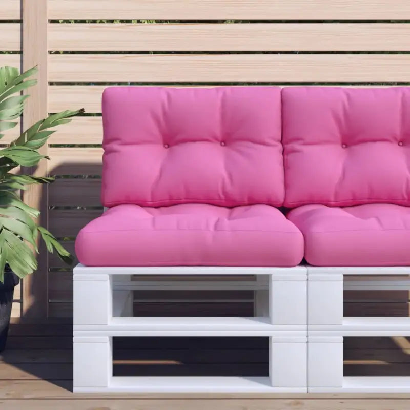 Stoelkussens voor een frisse uitstraling en behouden oorspronkelijke vorm - Roze / 60 x 60 x 12 cm / 1 - Stoelkussens