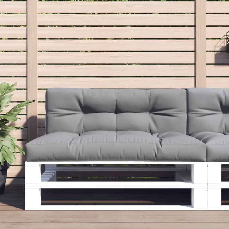 Stoelkussens voor een frisse uitstraling en behouden oorspronkelijke vorm - Grijs / 120 x 80 x 12 cm / 1 - Stoelkussens