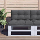 Stoelkussens voor een frisse uitstraling en behouden oorspronkelijke vorm - Antraciet / 70 x 70 x 12 cm / 1