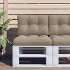 Stoelkussens voor een frisse uitstraling en behouden oorspronkelijke vorm - Taupe / 50 x 50 x 12 cm / 1 - Stoelkussens