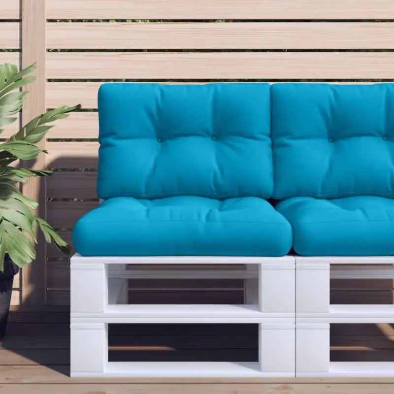 Stoelkussens voor een frisse uitstraling en behouden oorspronkelijke vorm - Blauw / 60 x 60 x 12 cm / 1 - Stoelkussens