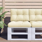 Stoelkussens voor een frisse uitstraling en behouden oorspronkelijke vorm - Crème / 60 x 60 x 12 cm / 1 - Stoelkussens