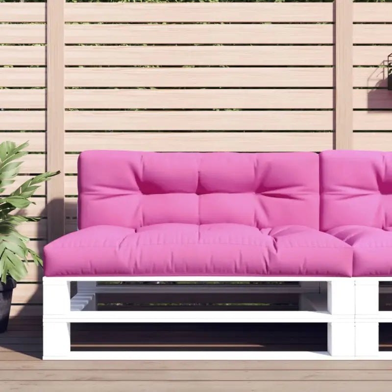 Stoelkussens voor een frisse uitstraling en behouden oorspronkelijke vorm - Roze / 120 x 80 x 12 cm / 1 - Stoelkussens