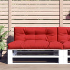 Stoelkussens voor een frisse uitstraling en behouden oorspronkelijke vorm - Rood / 120 x 80 x 12 cm / 1 - Stoelkussens