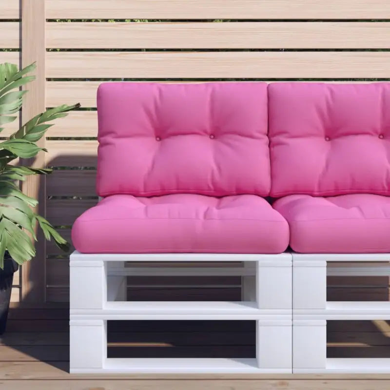 Stoelkussens voor een frisse uitstraling en behouden oorspronkelijke vorm - Roze / 50 x 50 x 12 cm / 1 - Stoelkussens
