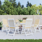 Stoelkussens voor een frisse uitstraling en behouden oorspronkelijke vorm - Beige / 120 x 50 x 3 cm / 6 - Stoelkussens