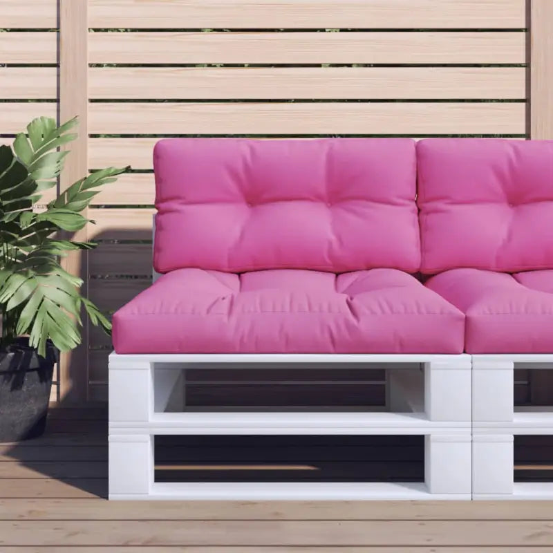 Stoelkussens voor een frisse uitstraling en behouden oorspronkelijke vorm - Roze / 70 x 70 x 12 cm / 1 - Stoelkussens