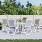Stoelkussens voor een frisse uitstraling en behouden oorspronkelijke vorm - Grijs / 120 x 50 x 3 cm / 6 - Stoelkussens