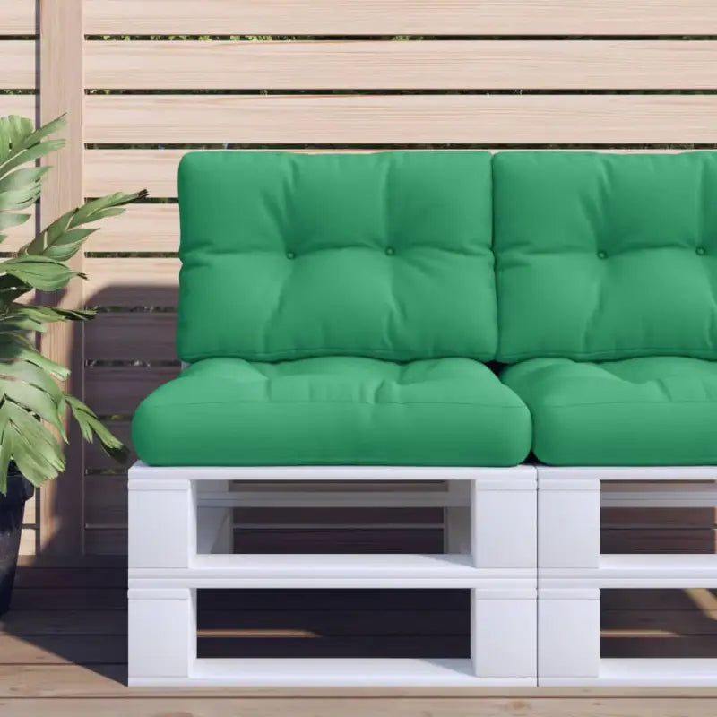 Stoelkussens voor een frisse uitstraling en behouden oorspronkelijke vorm - Groen / 60 x 60 x 12 cm / 1 - Stoelkussens