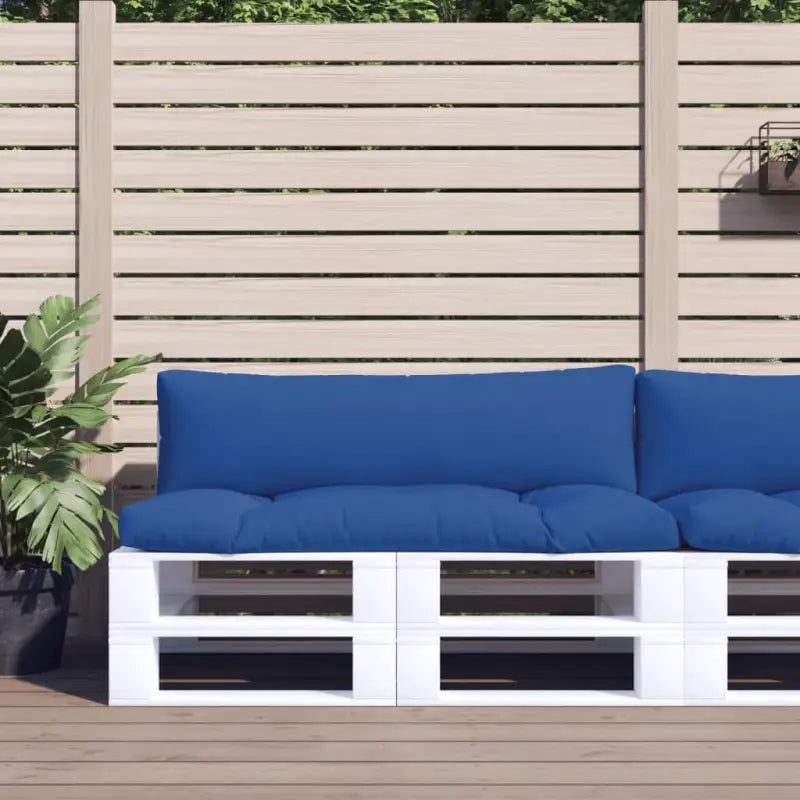 Stoelkussens voor een frisse uitstraling en oorspronkelijke vorm - Blauw / 2 - Stoelkussens