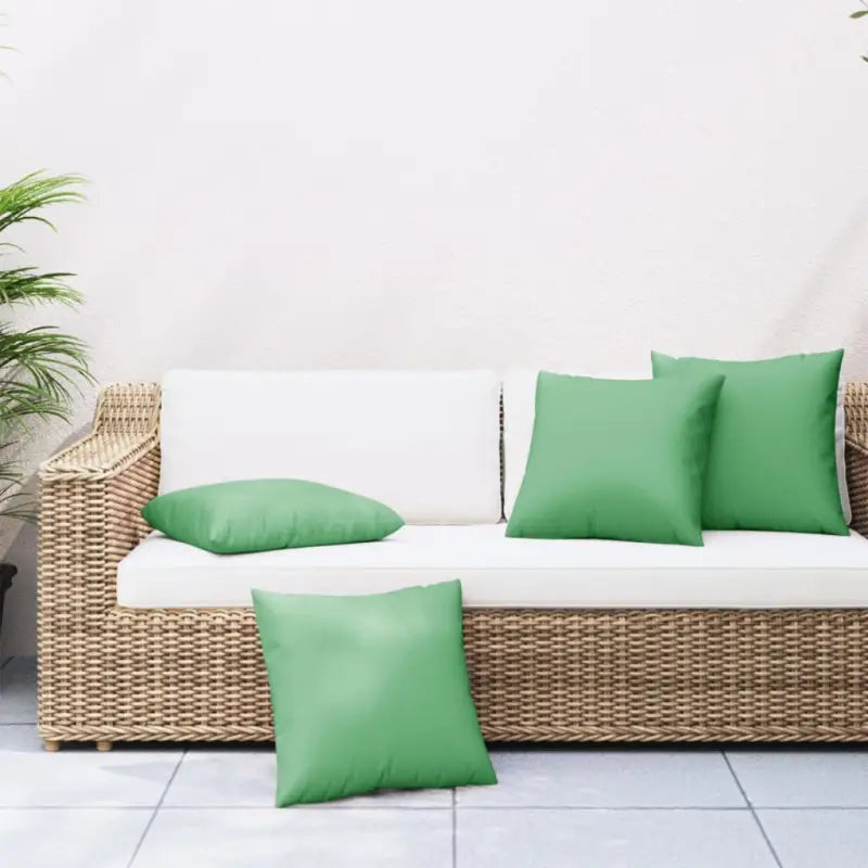 Stoelkussens voor frisse uitstraling en behoud van oorspronkelijke vorm - Groen / 50 x 50 cm / 4 - Stoelkussens