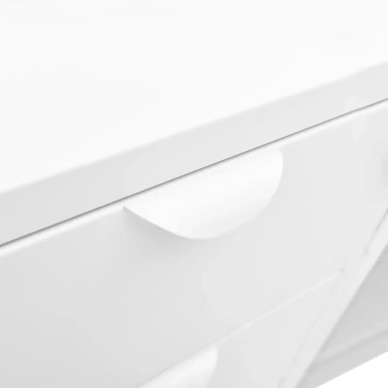 Strak dressoir met gehard glas en verstelbare schappen - Dressoirs & buffetkasten