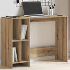 Strakke bewerkt hout bureaus voor een moderne werkruimte - artisanaal eikenkleurig - Bureaus