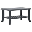 Strakke en duurzame salontafel voor buitengebruik - Antraciet / 1 - Salontafels