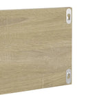 Strakke wandplanken van bewerkt hout voor moderne woonkamers - Sonoma eiken / 2 / 1 - Wandplanken