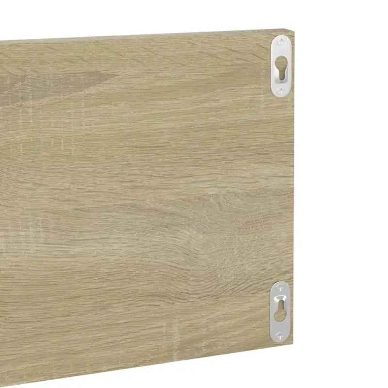 Strakke wandplanken van bewerkt hout voor moderne woonkamers - Sonoma eiken / 2 / 1 - Wandplanken