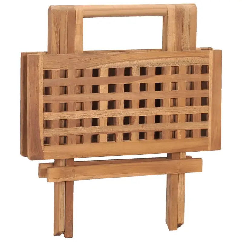 Teakhouten tuinset met fijn geschuurd afmetingen tafel en stoel - Tuinsets