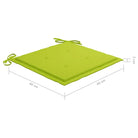 Teakhouten tuinset met fijn geschuurd afmetingen tafel en stoel - Tuinsets