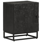 Televiziekast van massief mangohout met trendy en stevige design - 40 x 30 x 50 cm / 1 / Met 1 deur - Opbergkasten &