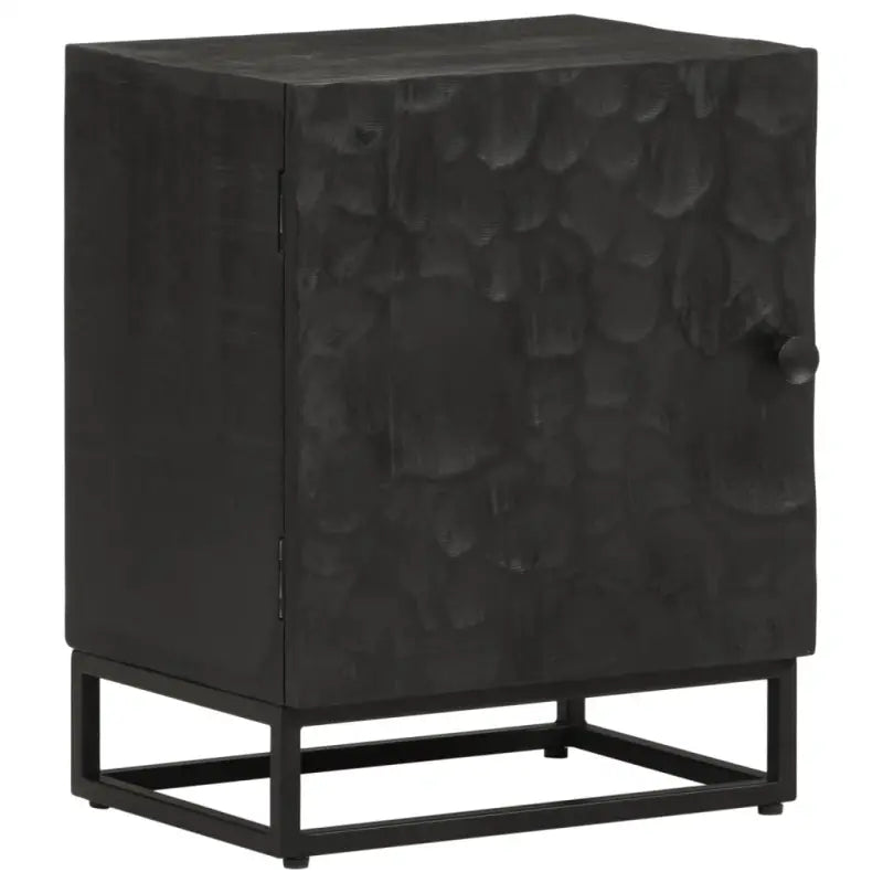 Televiziekast van massief mangohout met trendy en stevige design - 40 x 30 x 50 cm / 1 / Met 1 deur - Opbergkasten &