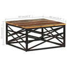 Tijdloze salontafel van massief gerecycled hout voor jouw woonkamer - 1 / massief gerecycled hout - Salontafels