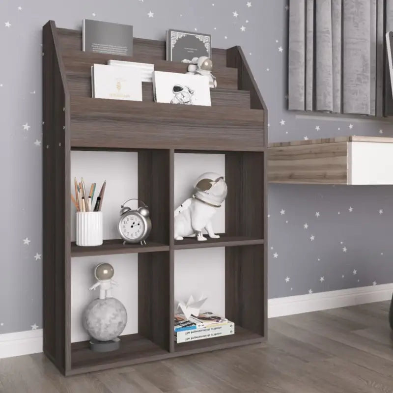 Tijdschriftenrek voor kinderen van bewerkt hout Practical en duurzaam - Tijdschriftenrekken