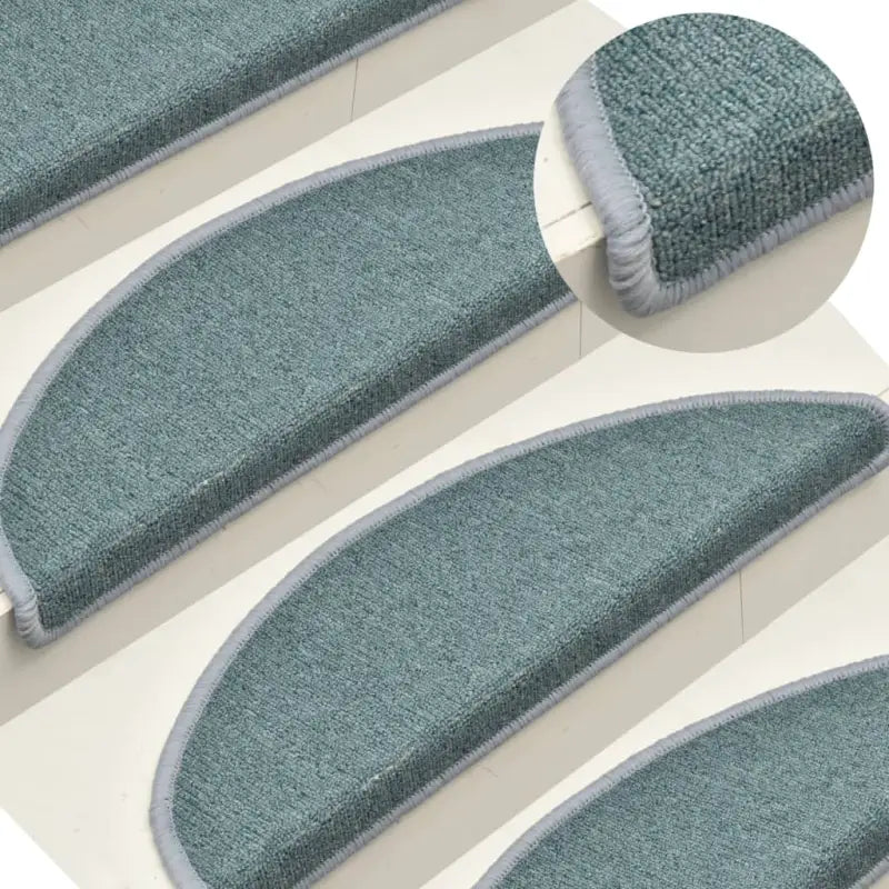 Trapmatten levering bevat voor veilige en stijlvolle trappen - blauw 1 / 56 x 17 x 3 cm / 15 - Trapmatten