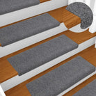 Trapmatten met genaaldvilte stof voor stijl en veiligheid in huis levering bevat - Trapmatten