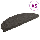 Trapmatten met genaaldvilte stof voor veiligheid en bescherming levering bevat - Antraciet / 65 x 21 x 4 cm / 5