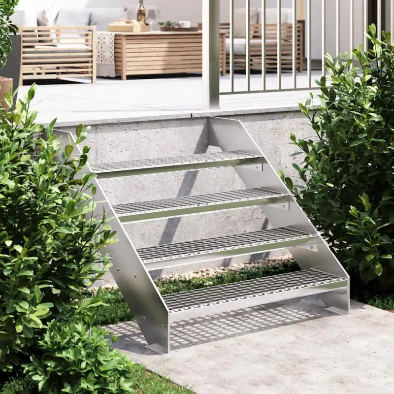 Trapmatten voor antislip trappen van gegalvaniseerd staal - Trapmatten