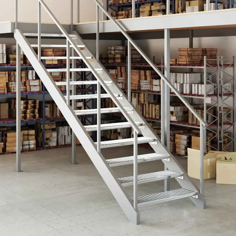 Trapmatten voor antislip trappen van gegalvaniseerd staal - Trapmatten