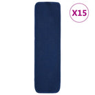Trapmatten voor veiligheid en bescherming van je trap - Blauw / 75 x 20 cm / 15 - Trapmatten