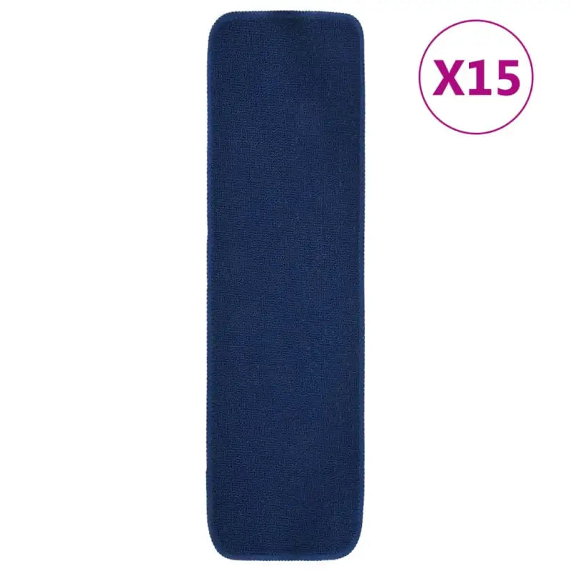 Trapmatten voor veiligheid en bescherming van je trap - Blauw / 75 x 20 cm / 15 - Trapmatten